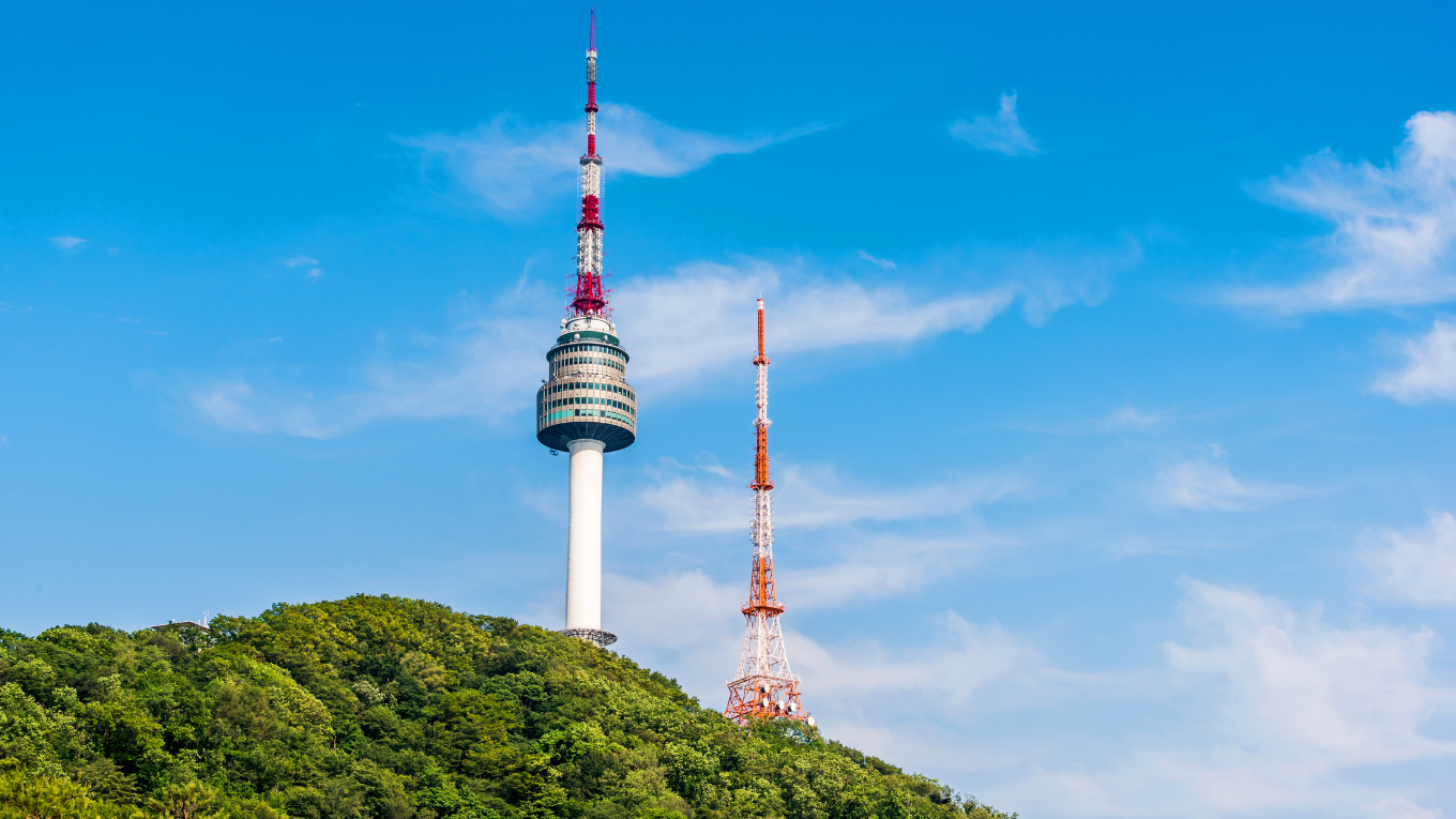 Han Quoc thap Namsan Seoull