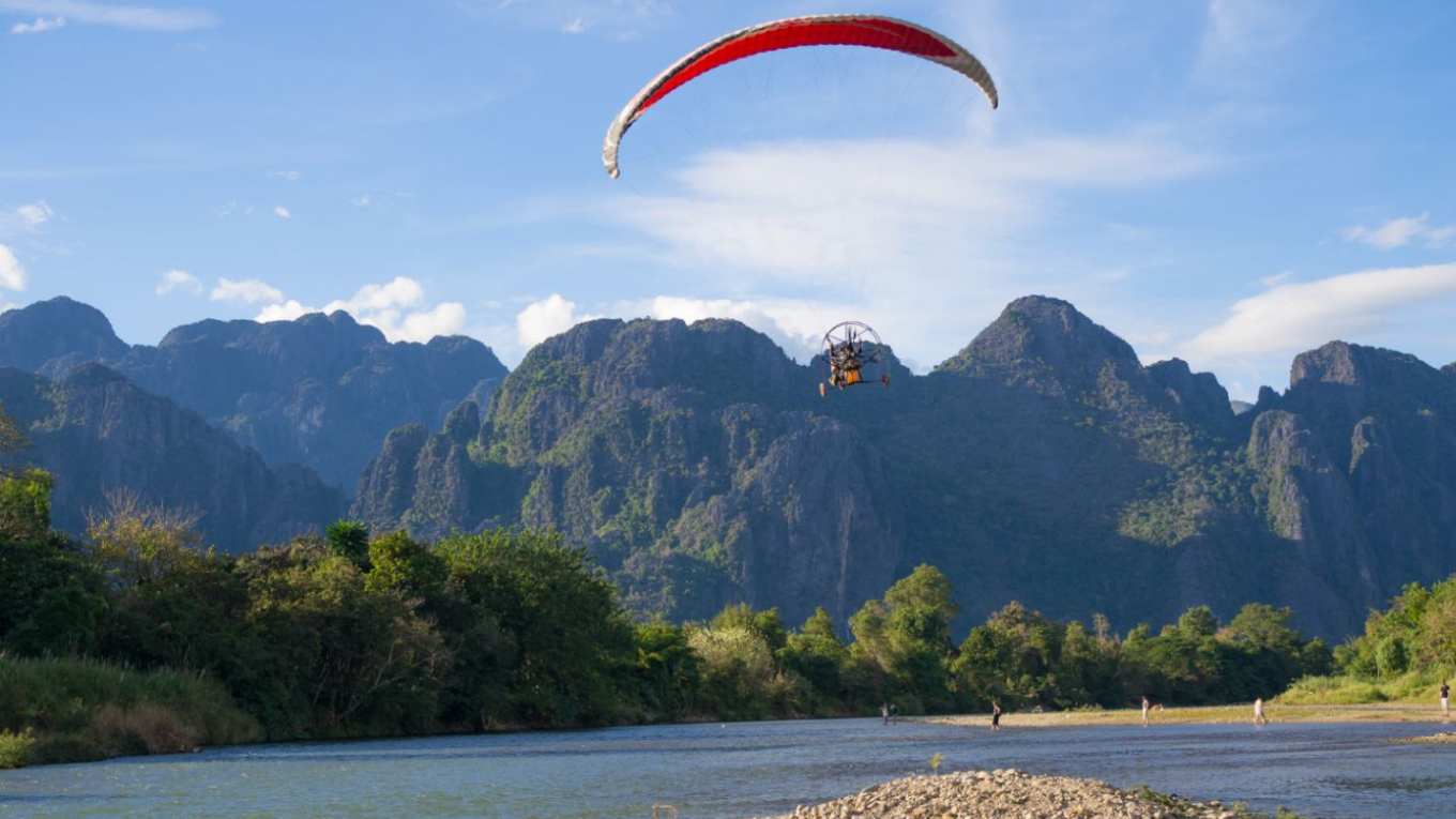 Paramotor Lào 4