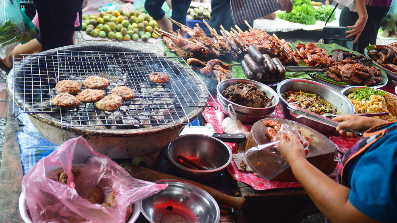 street food lao
