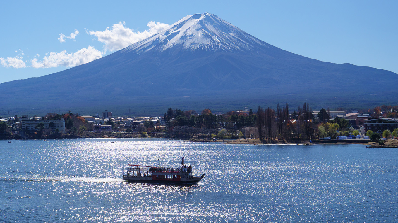 nhat ban du thuyen ho Kawaguchiko
