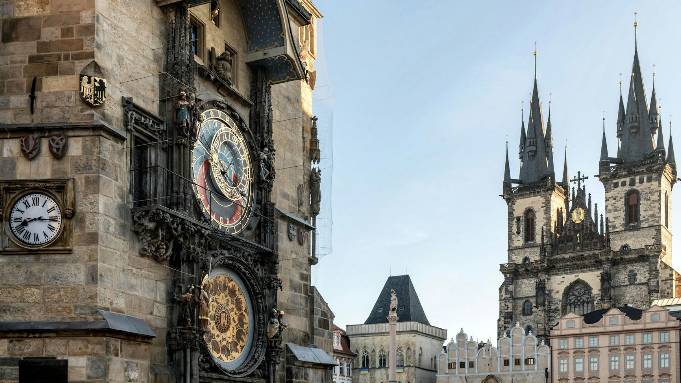 Đồng hồ thiên văn Astronomical Clock Praha (2)