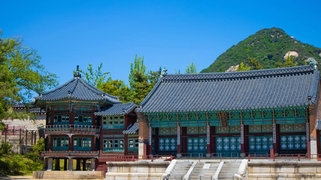 Gyeongbokgung Seoul Han Quoc