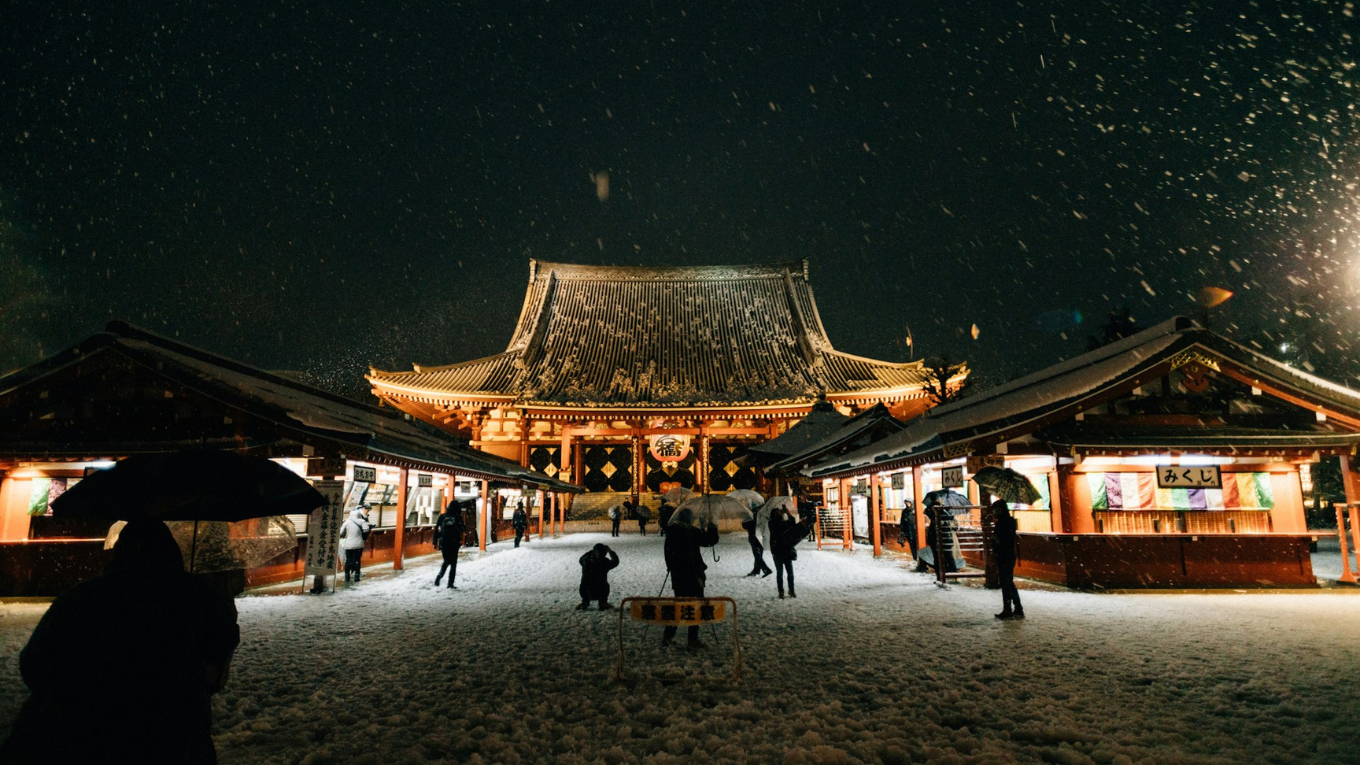 Nhat Ban Asakusa Kannon tuyet (3)