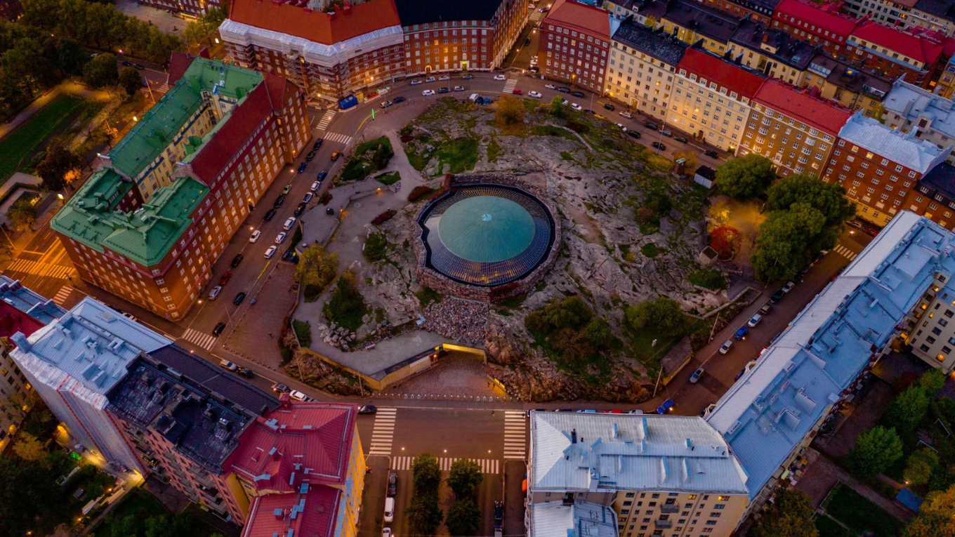 Temppeliaukio Church Helsinki Phan Lan (2)