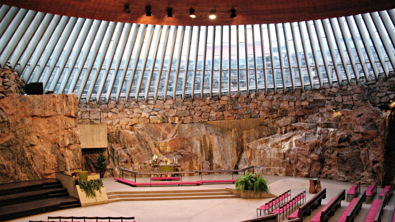 Temppeliaukio Church Helsinki Phan Lan